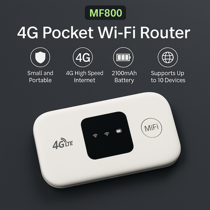Découvrez le Mini Routeur 4G LTE MiFi – votre connexion Internet ultra-rapide partout, à tout moment !