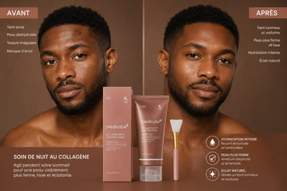 🌙 Medicube Collagen Night Wrapping Mask – Réveillez-vous avec une peau éclatante !