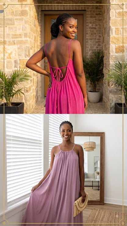 Robe Longue Bohème Chic – L’élégance qui attire les regards