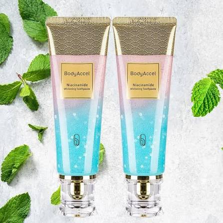 🦷 Dentifrice Original BodyAccel Blanchissant à la Niacinamide