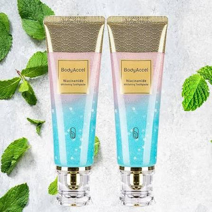 🦷 Dentifrice Original BodyAccel Blanchissant à la Niacinamide