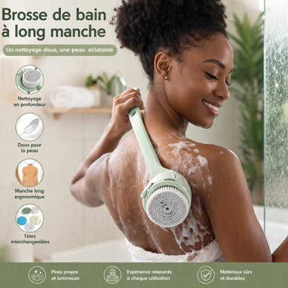Brosse de Bain Électrique Multifonction 4-en-1