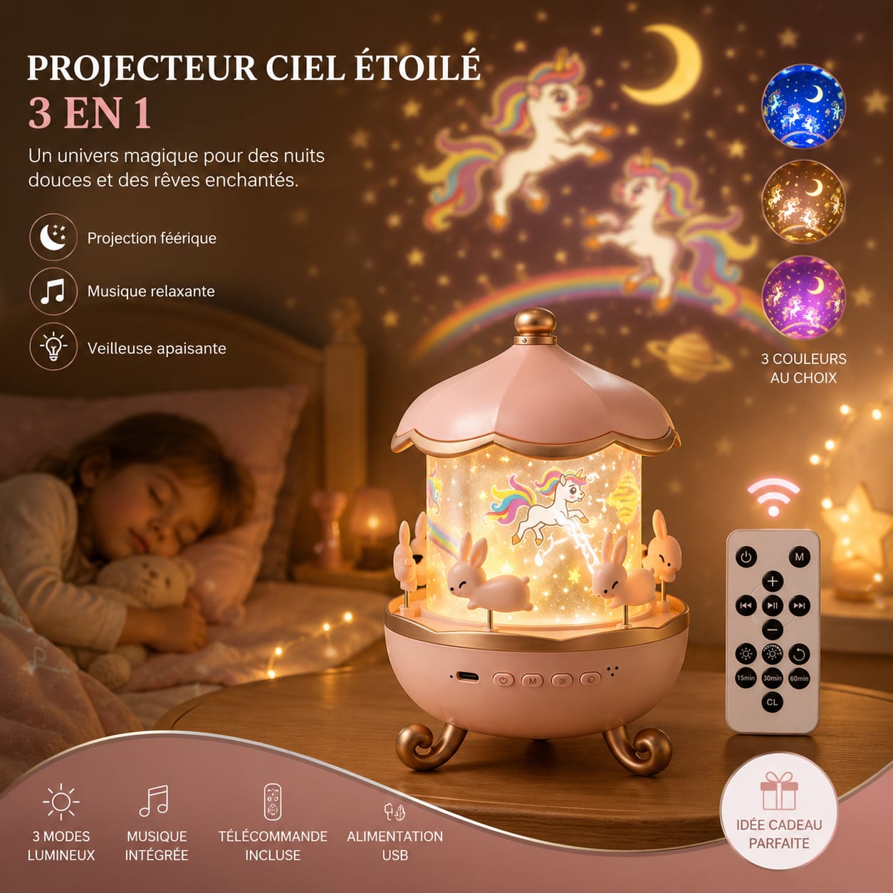 ✨ Créez une ambiance magique en quelques secondes