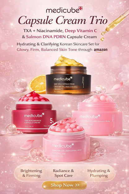 Medicube TXA Niacinamide Capsule Cream 5% – Le Secret d'une Peau Éclatante
